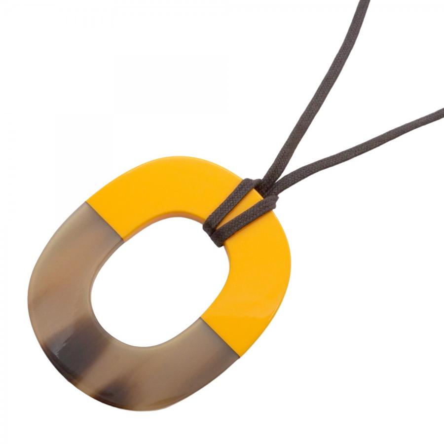 HERMES ☆SALE【5jdb0477】エルメス ネックレス ラッカー バッファロー  