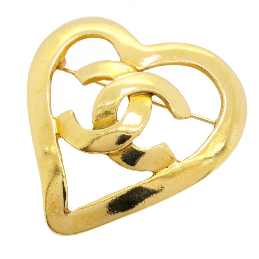 CHANEL 【5jdb0661】シャネル ブローチ ヴィンテージ ココマーク  