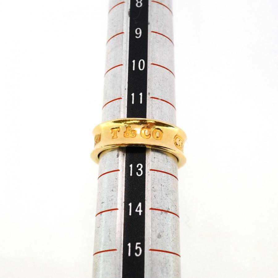 TIFFANY&Co. 【5jdb0836】ティファニー リング ナロー K18YG イエロー  
