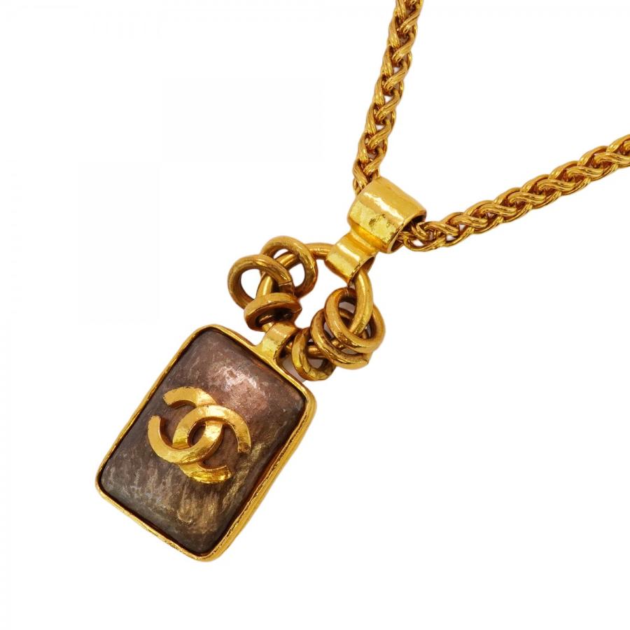 CHANEL 【5jdb0860】シャネル ネックレス ヴィンテージ ココマーク  