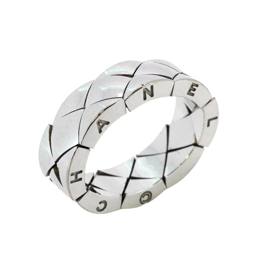 シャネル リング マトラッセ ミディアム 60号 K18WG