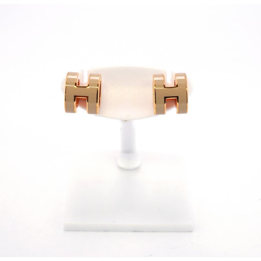 HERMES 【5jdb0916】エルメス ピアス ポップアッシュ ミニ GPメッキ  