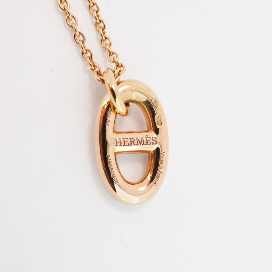 HERMES 【5jdb0921】エルメス ネックレス シェーヌダンクル ファラン  