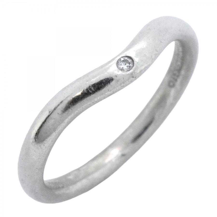 TIFFANY&Co. ☆SALE【5jdb0987】ティファニー リング カーブドバンド  