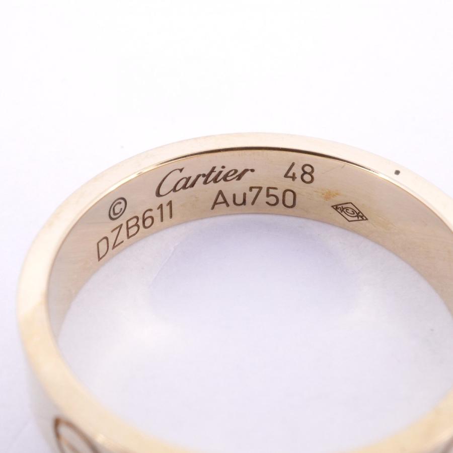 Cartier 【5jdb1011】カルティエ リング ミニラブ K18YG イエロー  