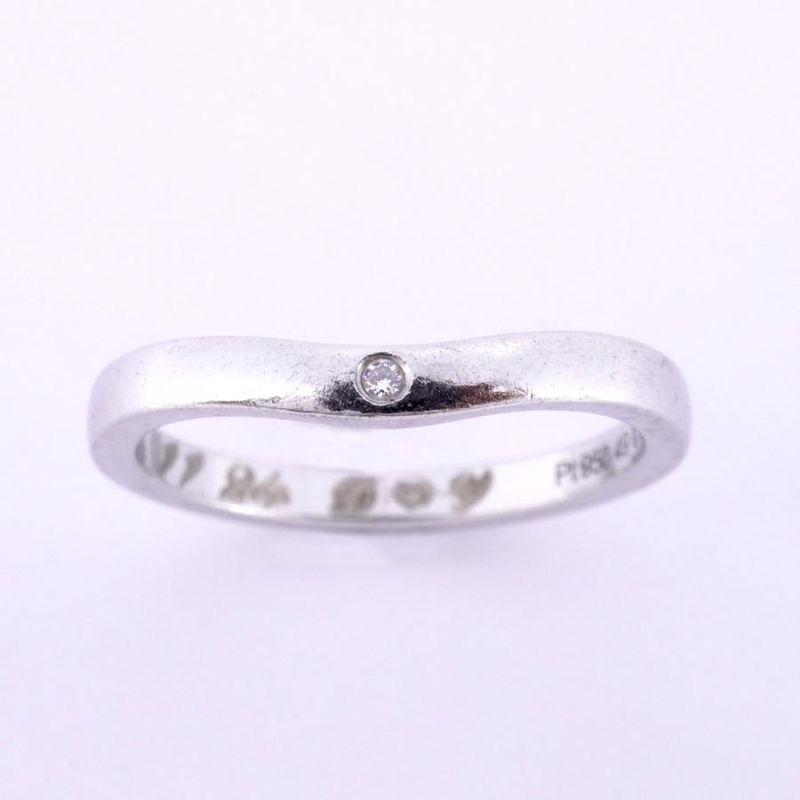 Cartier 【5jdb1014】カルティエ リング バレリーナ 3PD Pt950  