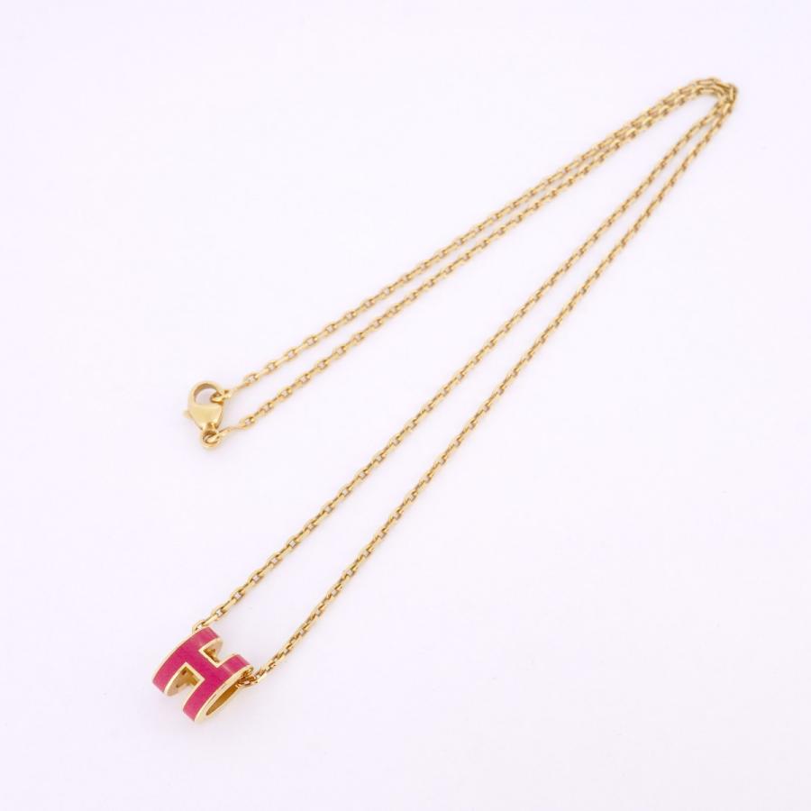 HERMES 【5jdb1021】エルメス ネックレス ポップアッシュ GPメッキ  