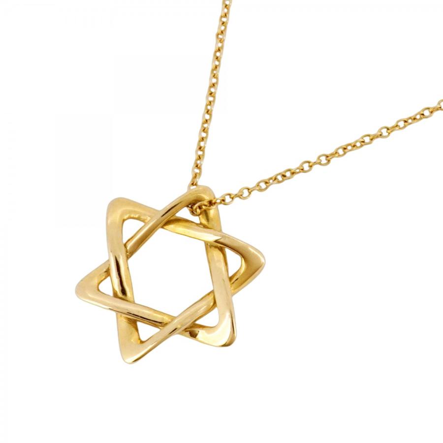 TIFFANY&Co. 【5jdb1029】ティファニー ネックレス スターオブダビデ  