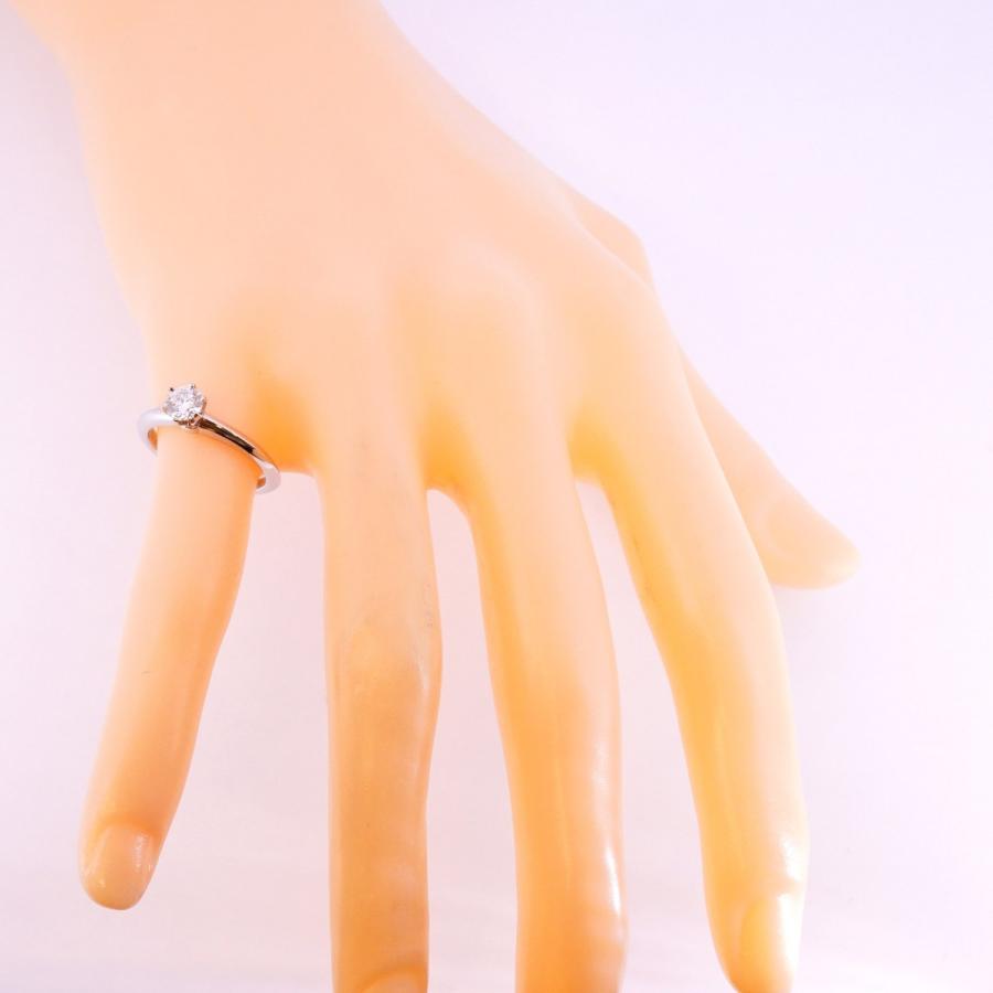 TIFFANY&Co. 【5jdb1034】ティファニー リング ソリティア 1PD Pt950  