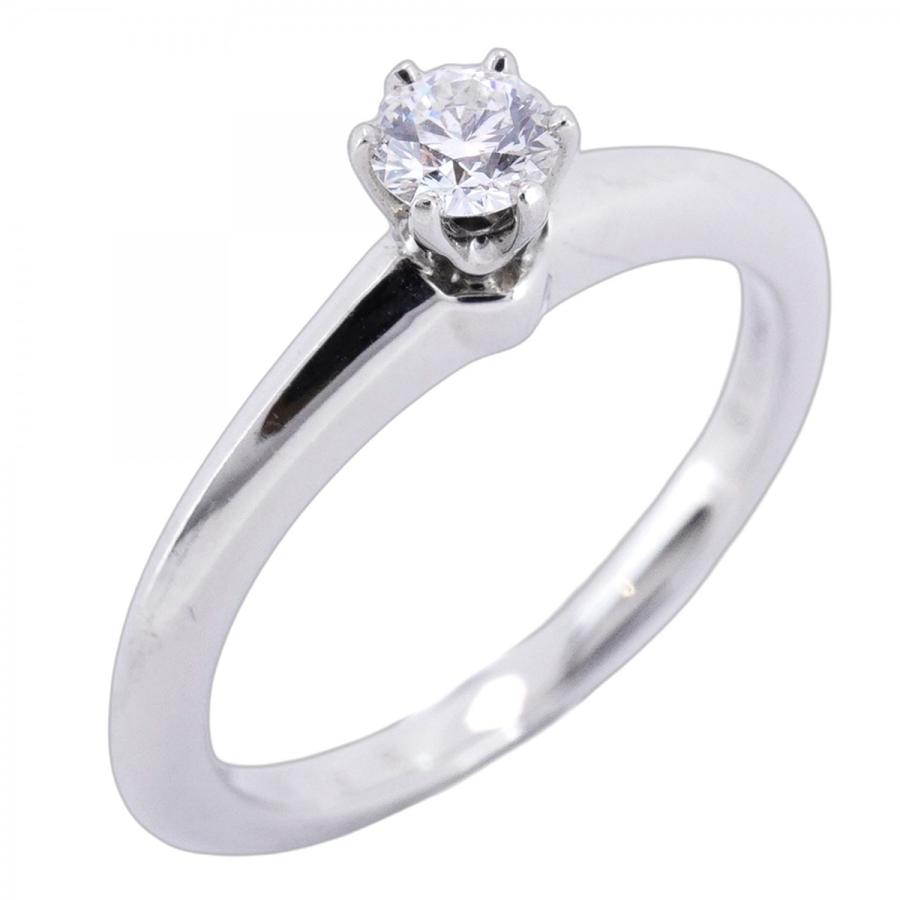 TIFFANY&Co. 【5jdb1048】ティファニー リング ソリティア 1PD Pt950  