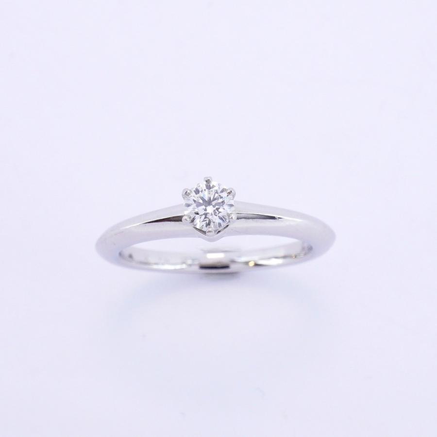 TIFFANY&Co. 【5jdb1048】ティファニー リング ソリティア 1PD Pt950  