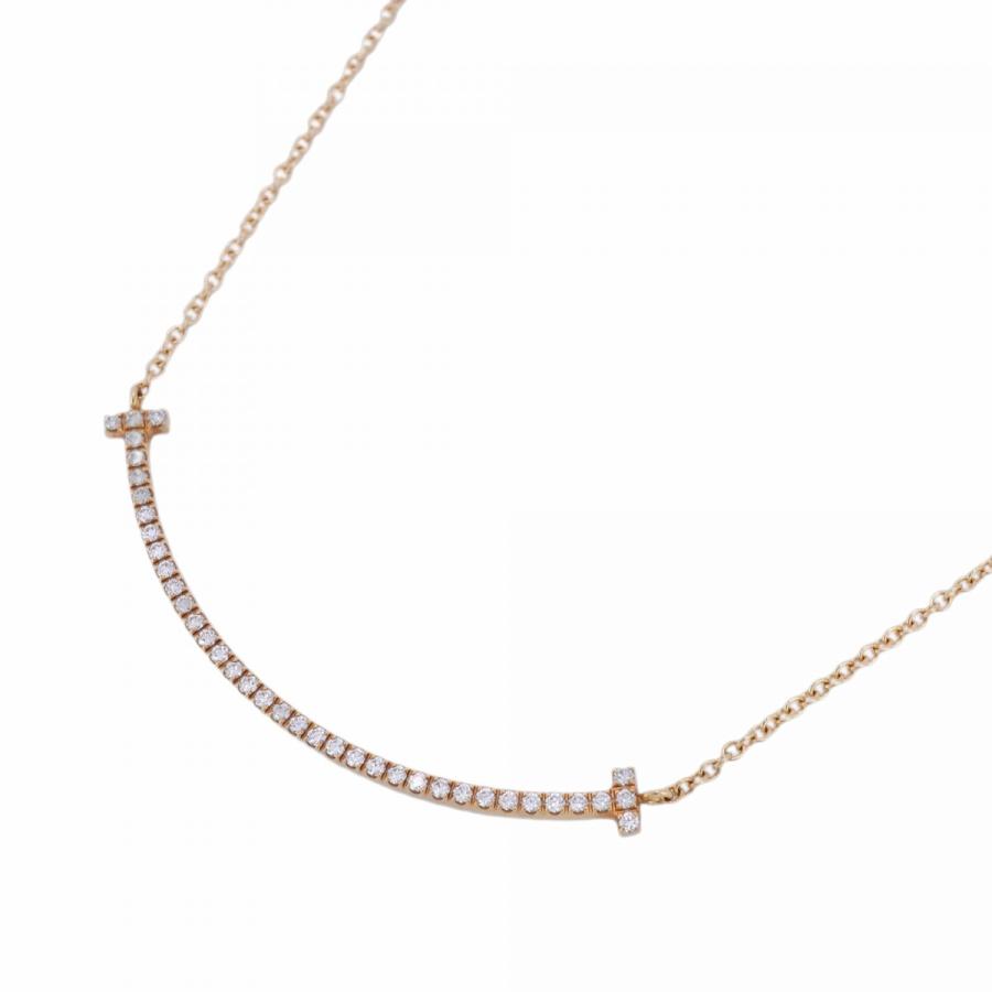 TIFFANY&Co. 【5jdb1060】ティファニー ネックレス Tスマイル スモール  