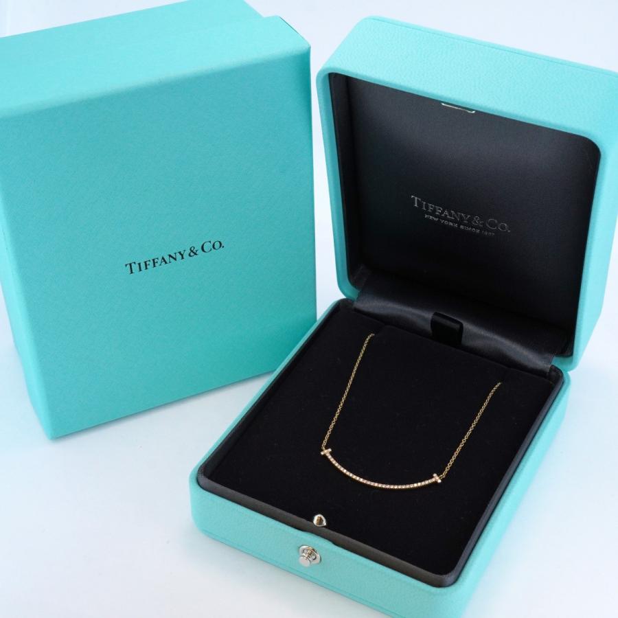 TIFFANY&Co. 【5jdb1060】ティファニー ネックレス Tスマイル スモール  