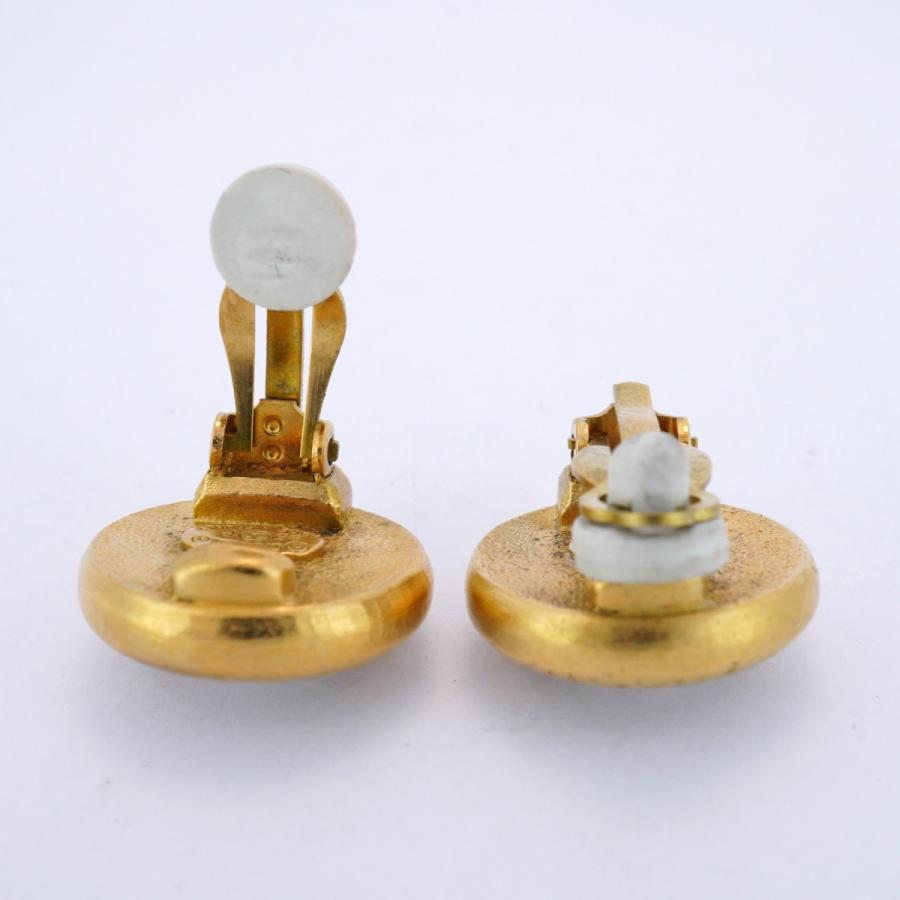 CHANEL 【5jdb1079】シャネル イヤリング ヴィンテージ シャネルロゴ  