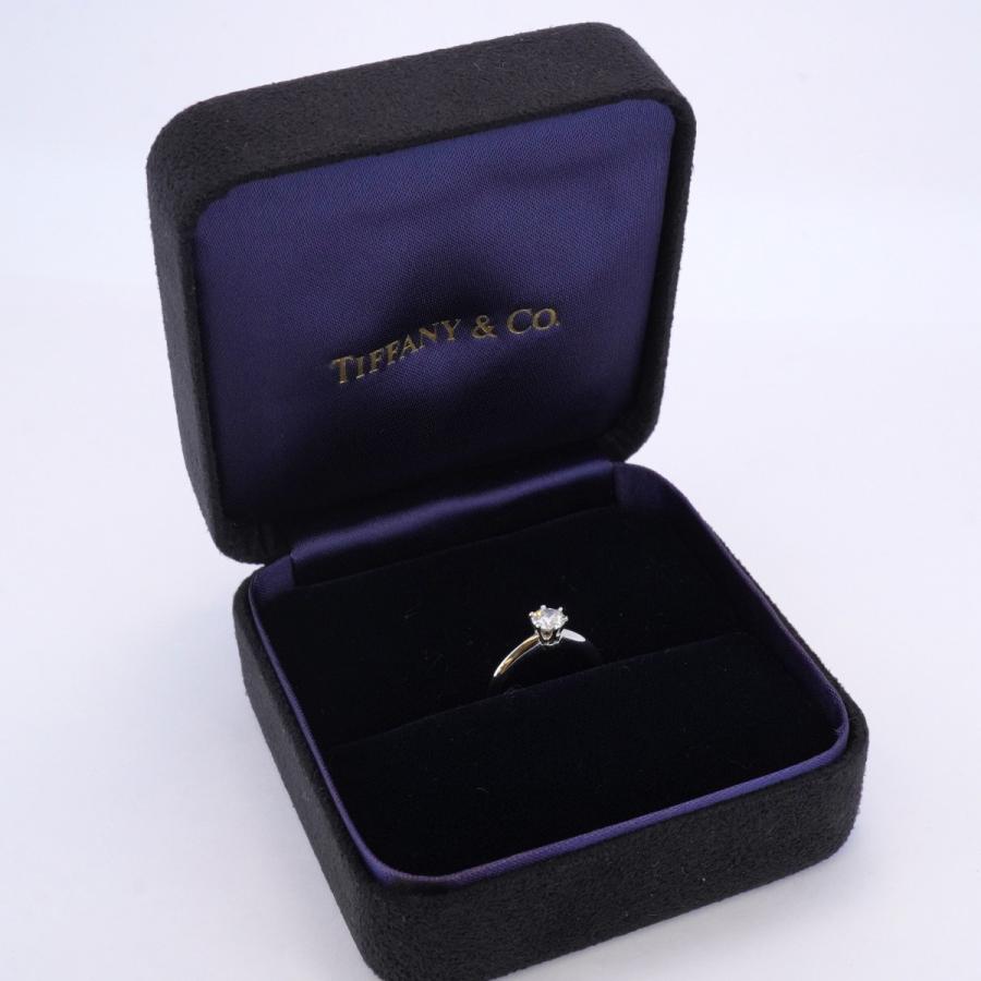 TIFFANY&Co. 【5jdb1087】ティファニー リング ソリティア 1PD Pt950  