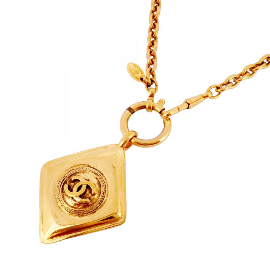 CHANEL 【5jdb1111】シャネル ネックレス ヴィンテージ ココマーク  