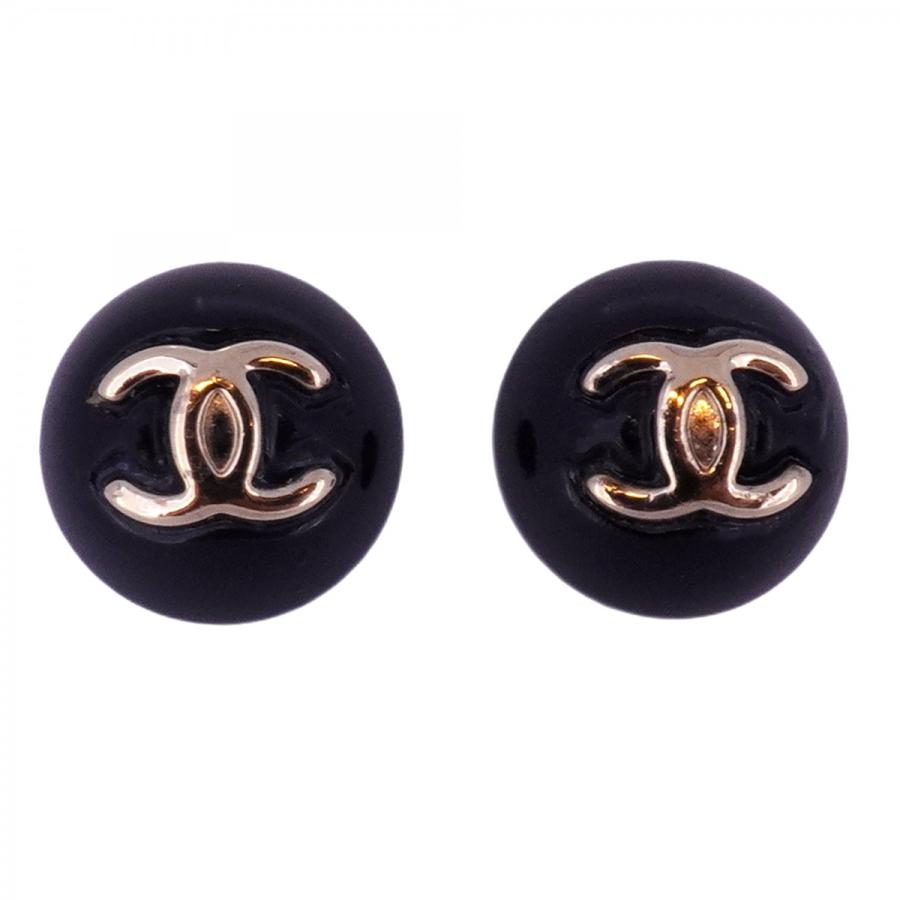 CHANEL 【5jdb1112】シャネル ピアス ココマーク 丸型 サークル GP  
