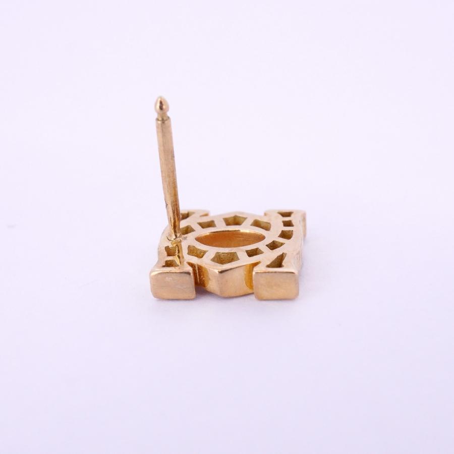 Cartier 【5jdb1113】カルティエ ピアス アントルラセ K18YG イエロー  