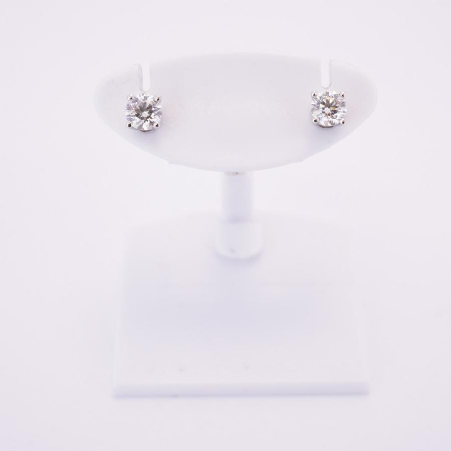 TIFFANY&Co. 【5jdb1127】ティファニー ピアス ソリティア 1PD Pt950  