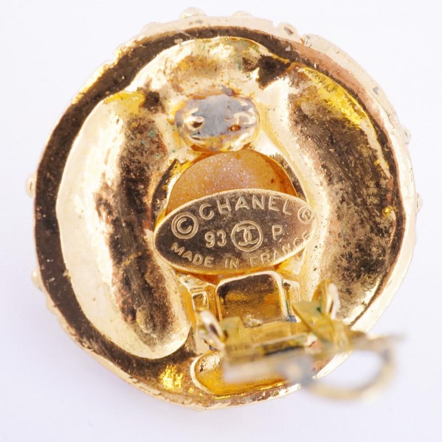 CHANEL 【5jdb1148】シャネル イヤリング ヴィンテージ ココマーク 丸  