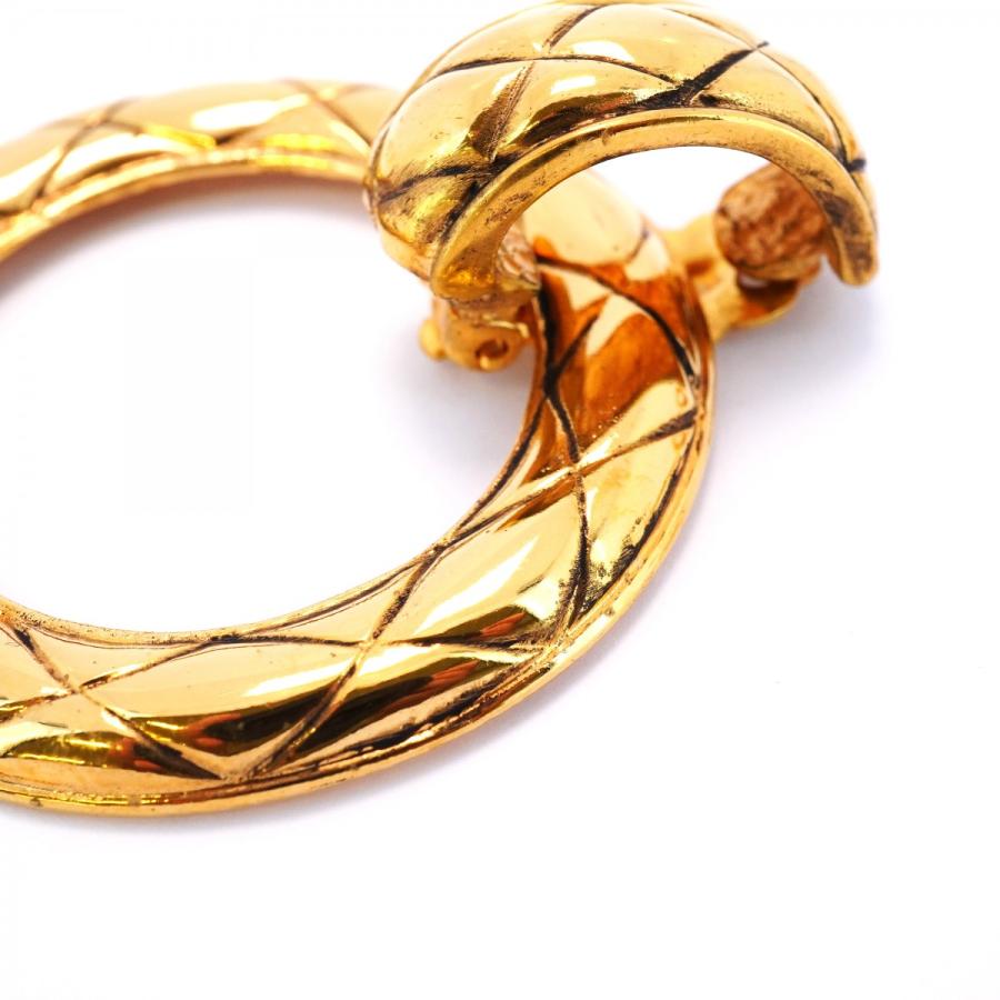 CHANEL 【5jeb0008】シャネル イヤリング ヴィンテージ マトラッセ  