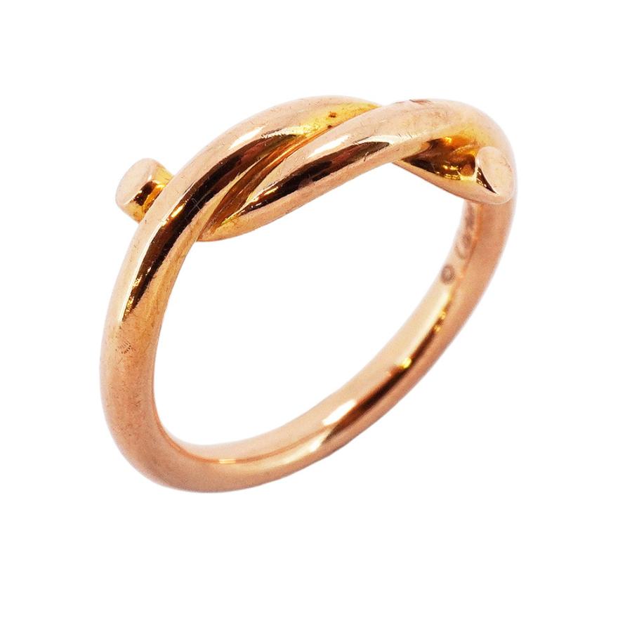 Cartier 【5jeb0152】カルティエ リング アントルラセ K18PG ピンク  