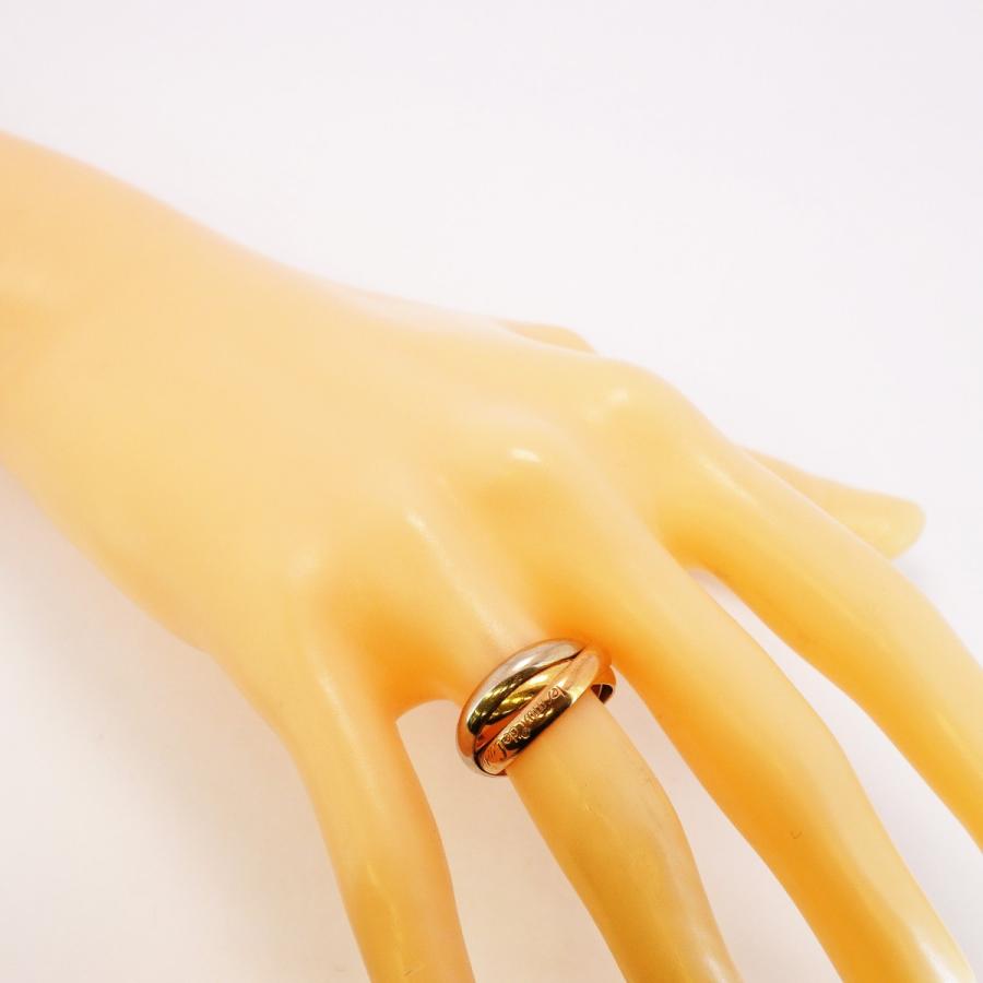 Cartier 【5jeb0154】カルティエ リング トリニティ K18YG イエロー  