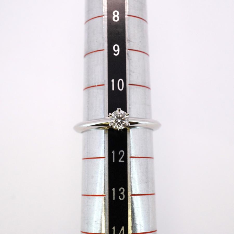 TIFFANY&Co. 【5jeb0158】ティファニー リング ソリティア 1PD Pt950  