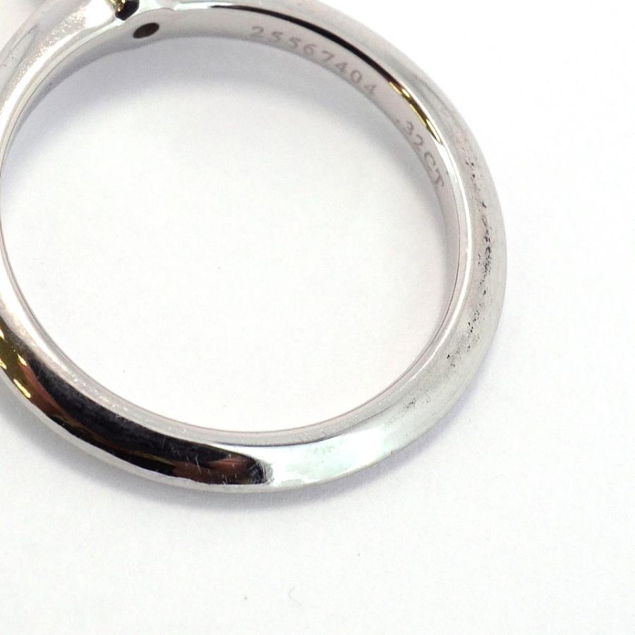 TIFFANY&Co. 【5jeb0159】ティファニー リング ソリティア 1PD Pt950  