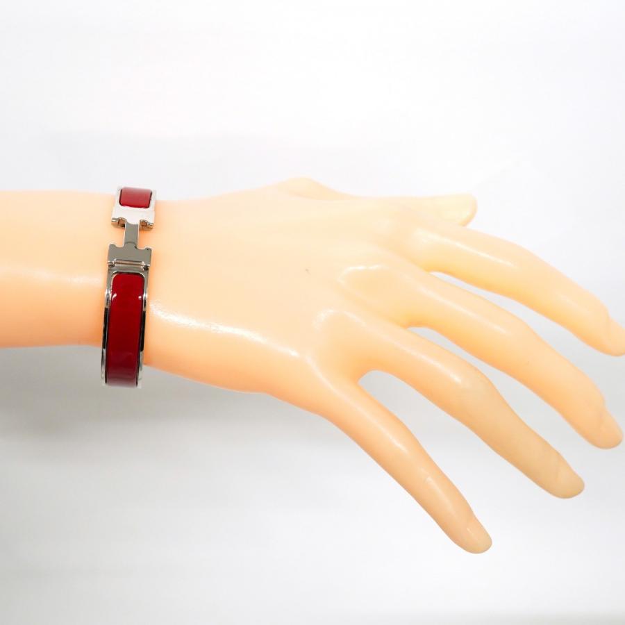 HERMES 【5jeb0169】エルメス バングル クリッククラックPM メタル  