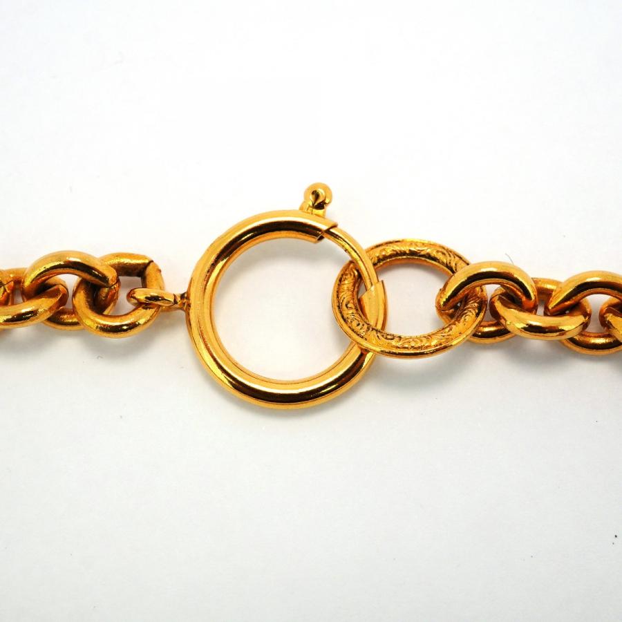 CHANEL 【5jeb0175】シャネル ネックレス ヴィンテージ ココマーク GP  