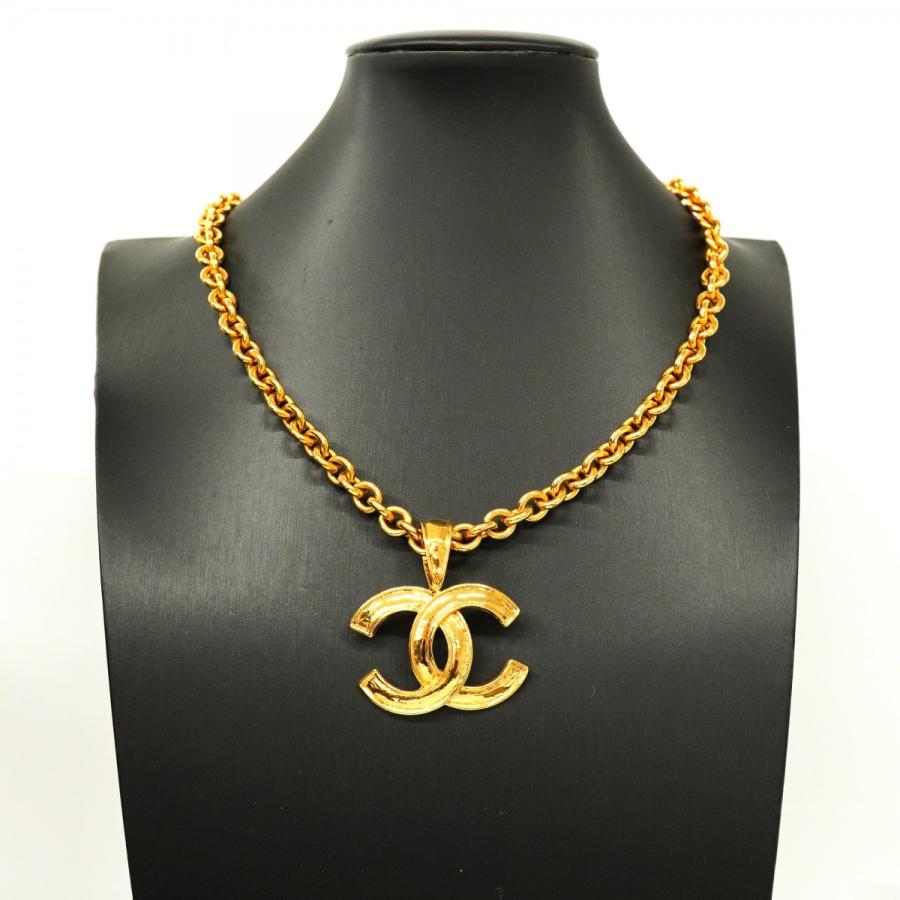 CHANEL 【5jeb0175】シャネル ネックレス ヴィンテージ ココマーク GP  