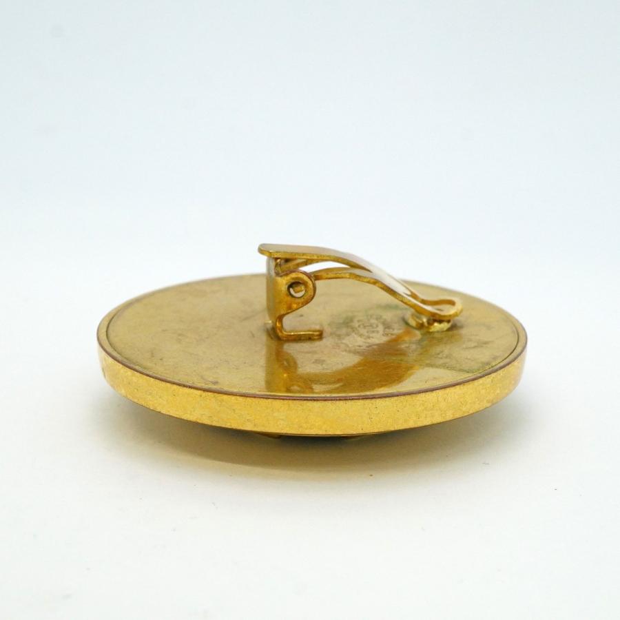 CHANEL 【5jeb0198】シャネル イヤリング ヴィンテージ ココマーク 丸  