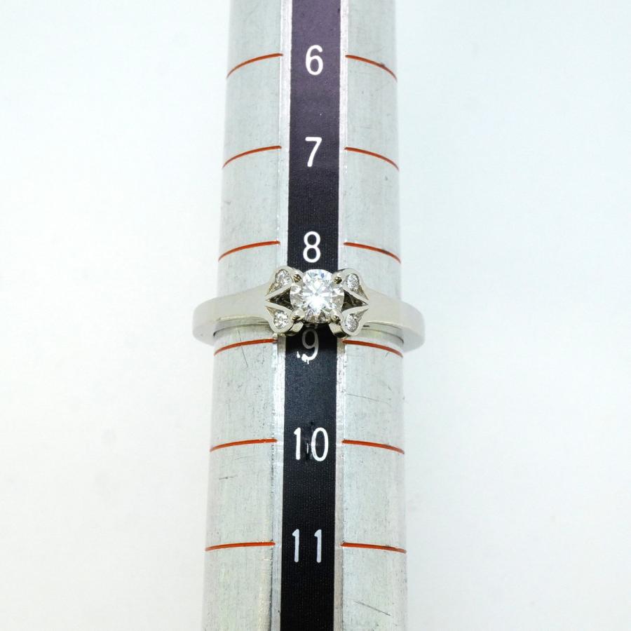 Cartier 【5jeb0218】カルティエ リング ソリテール バレリーナ Pt950  