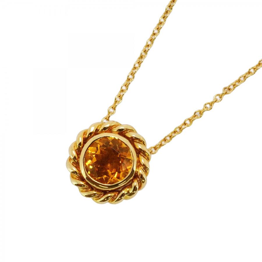 TIFFANY&Co. 【5jeb0227】ティファニー ネックレス 丸型 サークル  