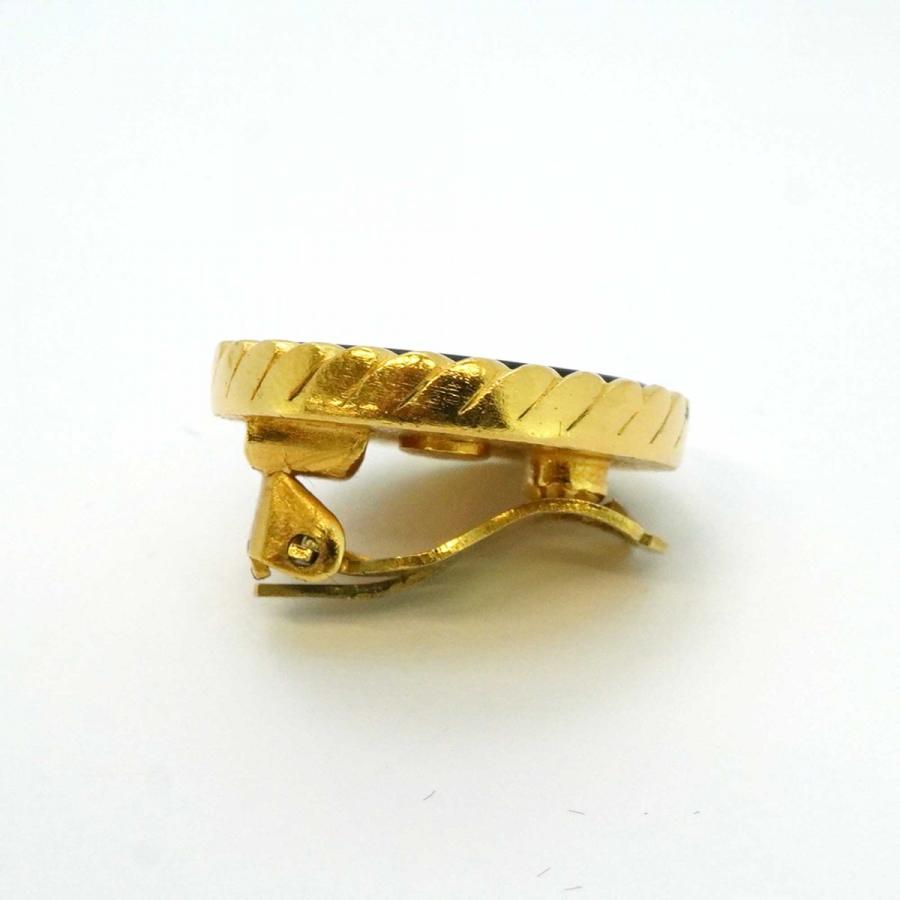 CHANEL 【5jeb0238】シャネル イヤリング ヴィンテージ ココマーク 丸  