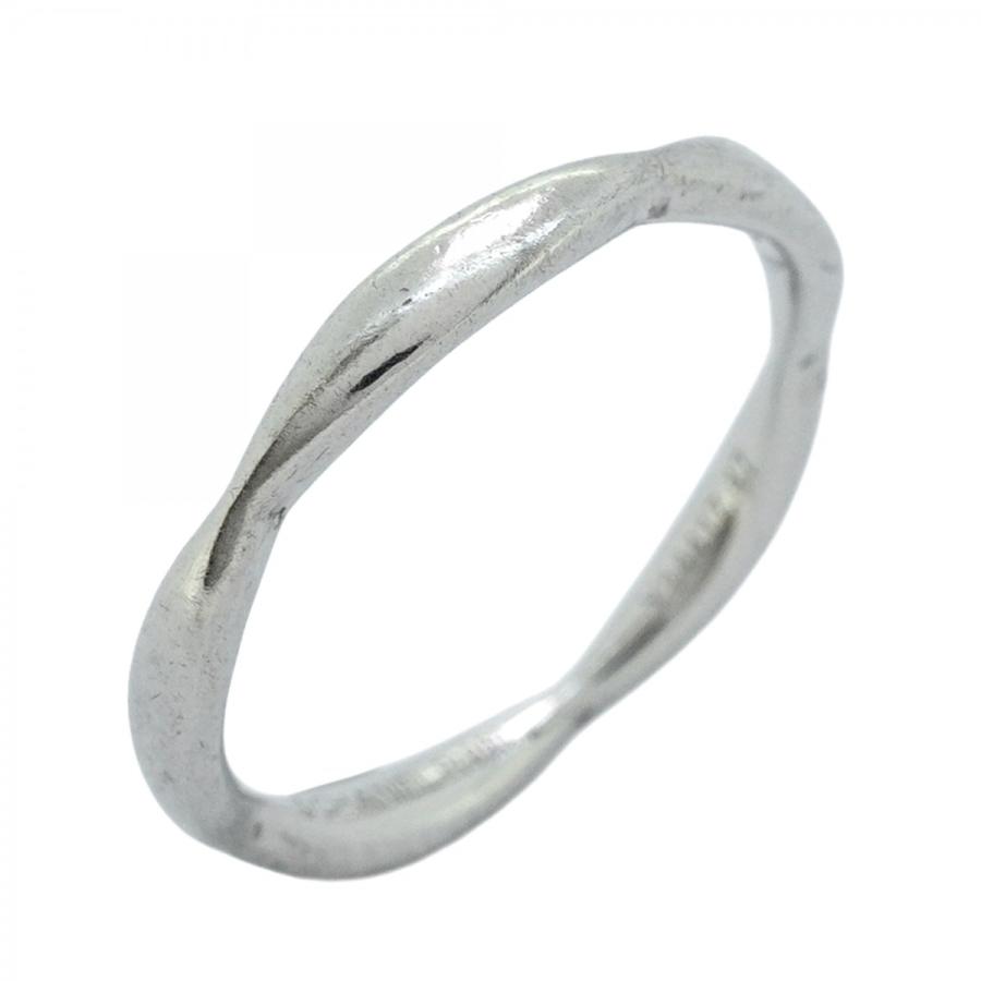 CHANEL 【5jeb0269】シャネル リング カメリア Pt950 プラチナ ＃47  