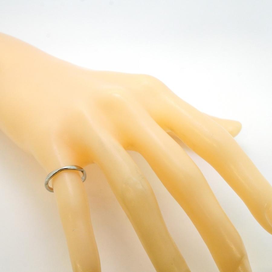 CHANEL 【5jeb0269】シャネル リング カメリア Pt950 プラチナ ＃47  