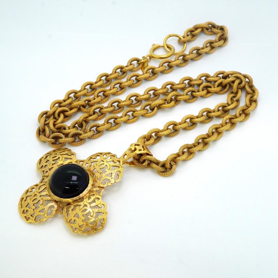 CHANEL 【5jeb0271】シャネル ネックレス ヴィンテージ ココマーク  