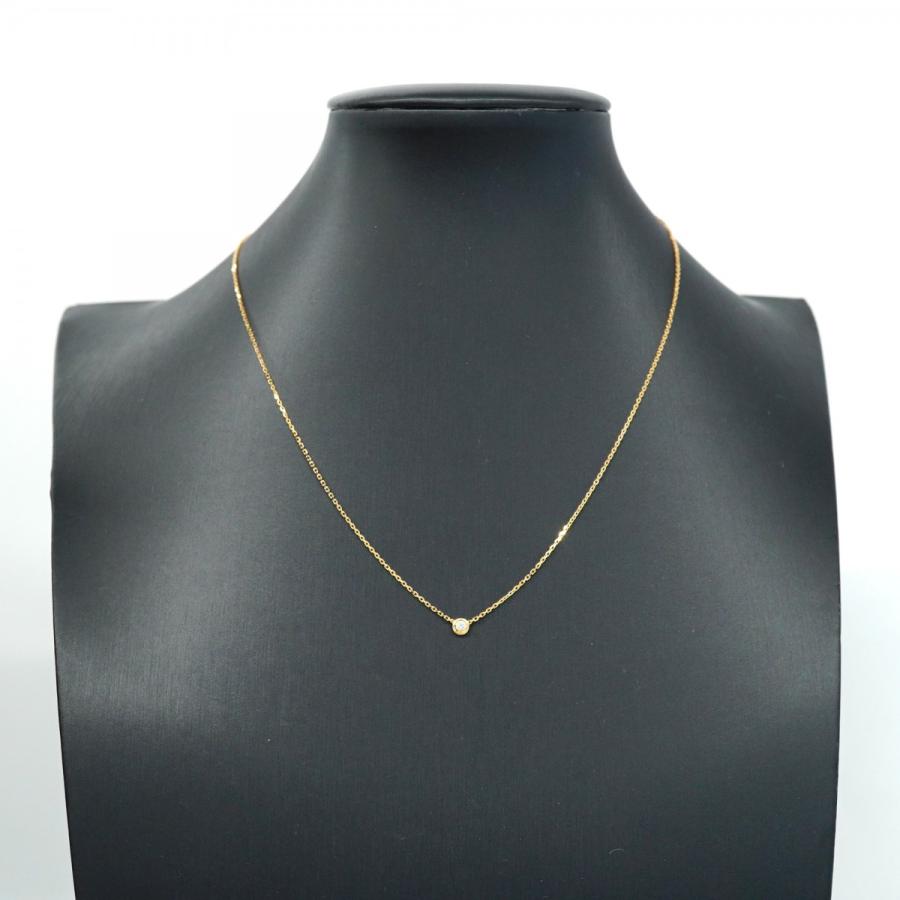 Cartier 【5jeb0283】カルティエ ネックレス ダムール XS/1PD K18YG  