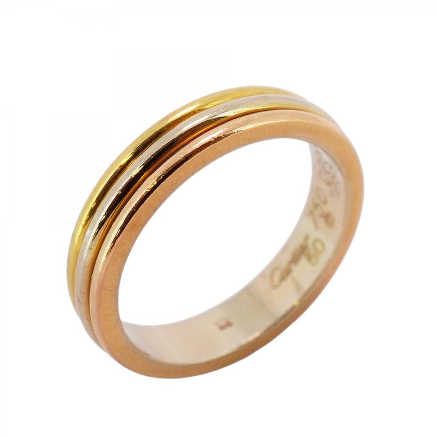 Cartier 【5jeb0298】カルティエ リング トリニティ ウェディング  