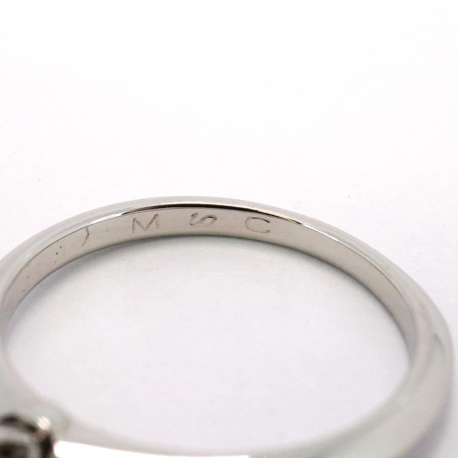 TIFFANY&Co. 【5jeb0299】ティファニー リング ソリティア 1PD Pt950  