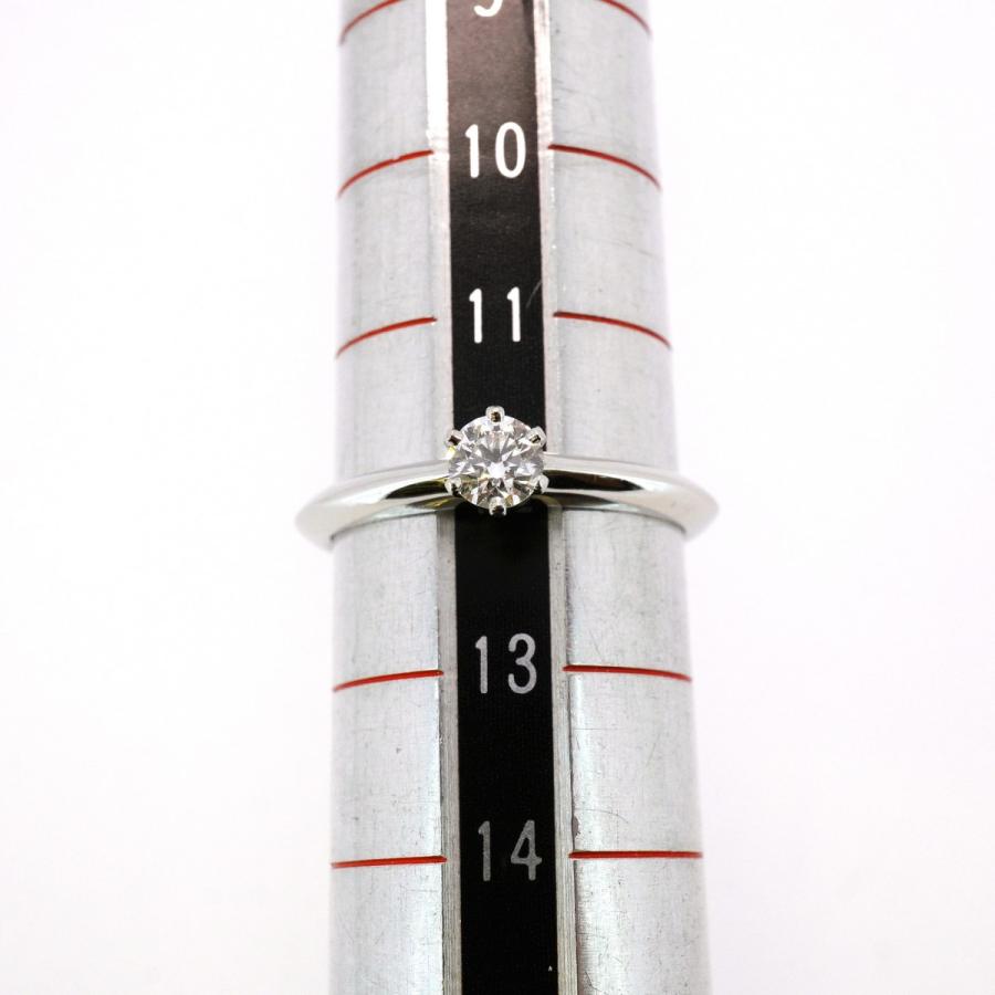 TIFFANY&Co. 【5jeb0299】ティファニー リング ソリティア 1PD Pt950  