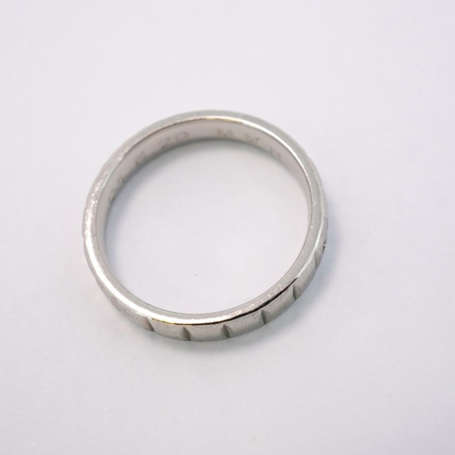 CHANEL 【5jeb0329】シャネル リング ショコラ Pt950 プラチナ ＃53  