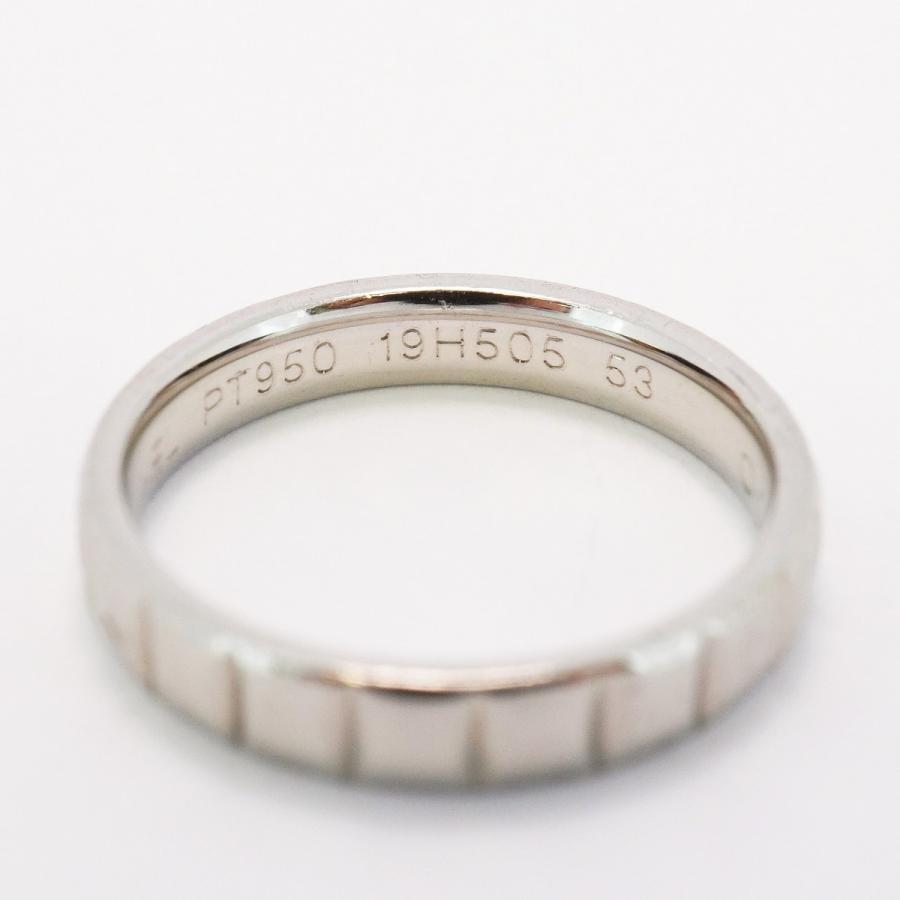CHANEL 【5jeb0329】シャネル リング ショコラ Pt950 プラチナ ＃53  