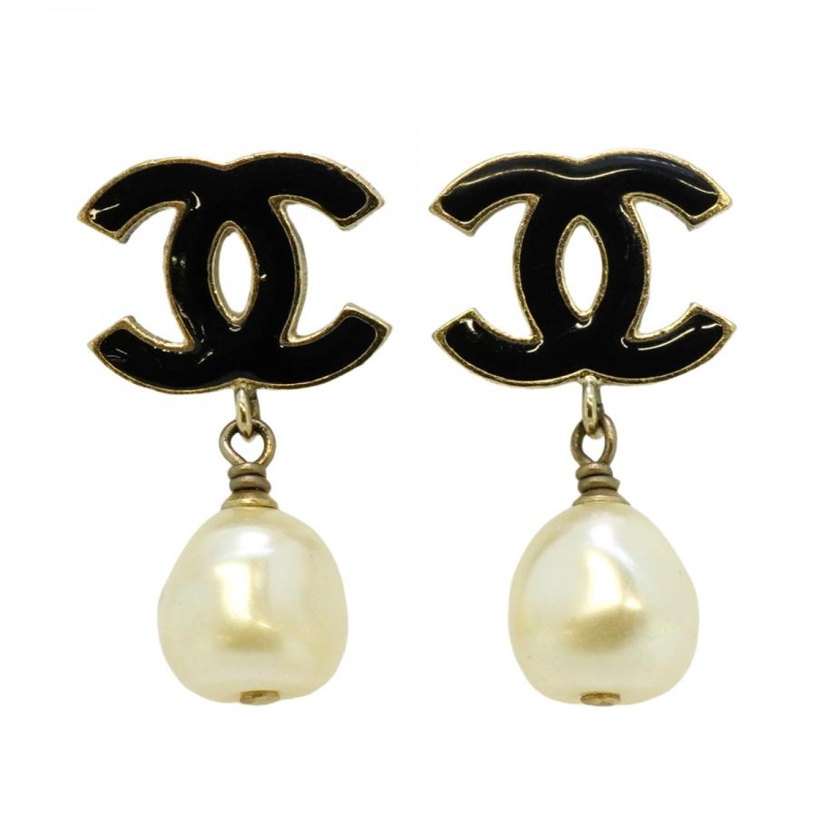 CHANEL 【5jeb0341】シャネル ピアス ココマーク GPメッキ フェイク  