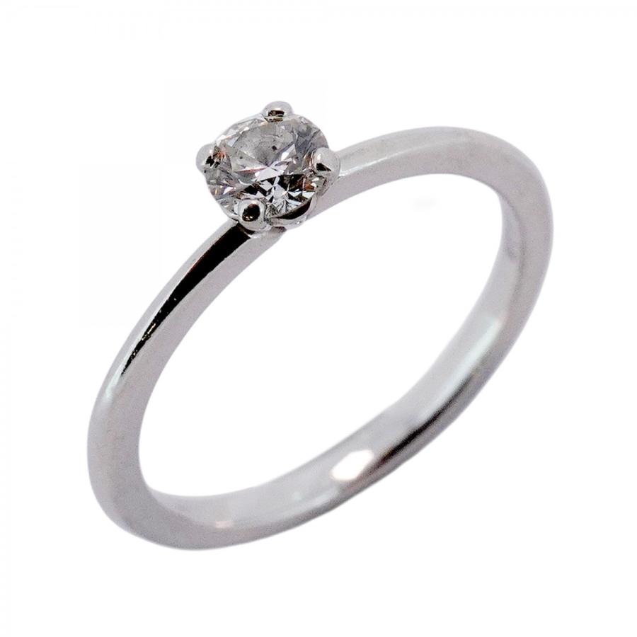 TIFFANY&Co. 【5jeb0353】ティファニー リング ソリティア 1PD Pt950  