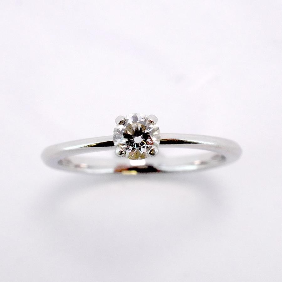TIFFANY&Co. 【5jeb0353】ティファニー リング ソリティア 1PD Pt950  