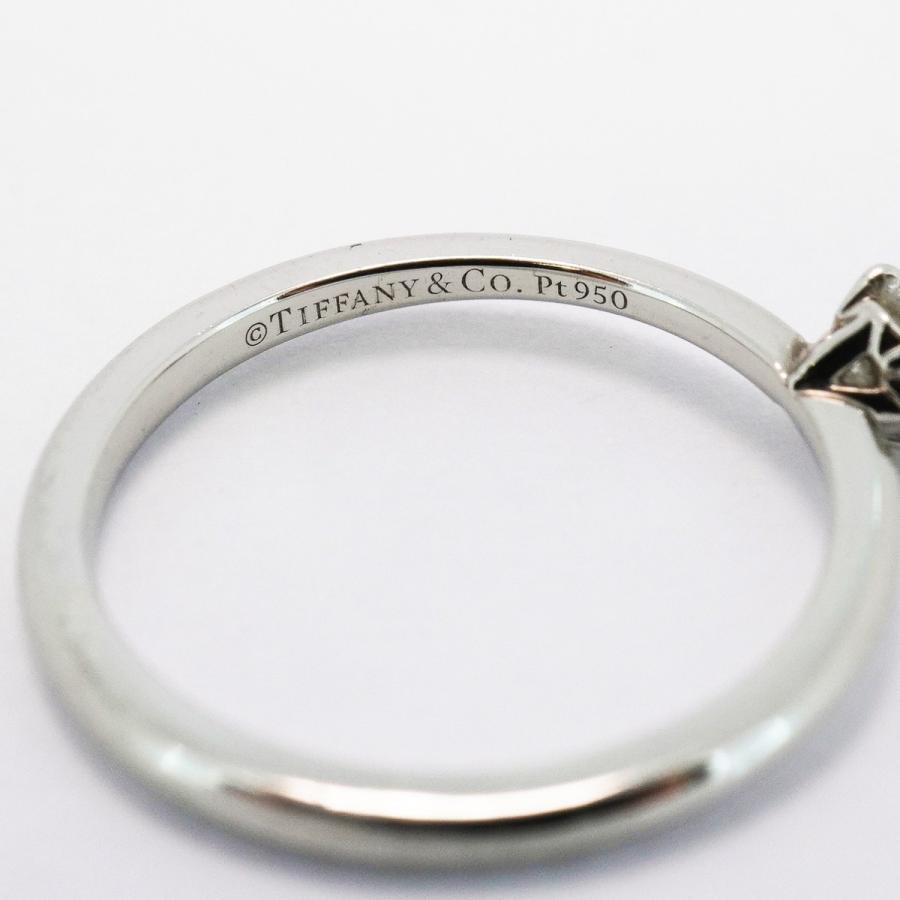 TIFFANY&Co. 【5jeb0353】ティファニー リング ソリティア 1PD Pt950  