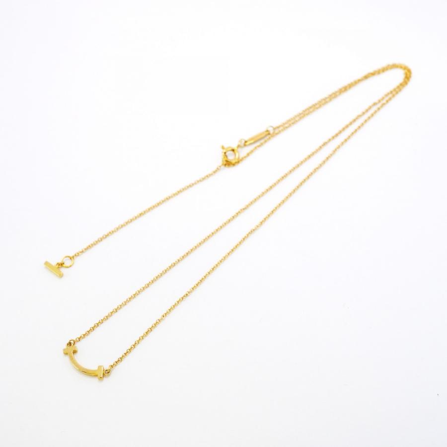 TIFFANY&Co. 【5jeb0356】ティファニー ネックレス Tスマイル ミニ  